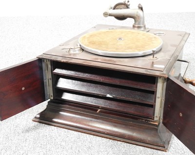 Lot 132 - A gramophone