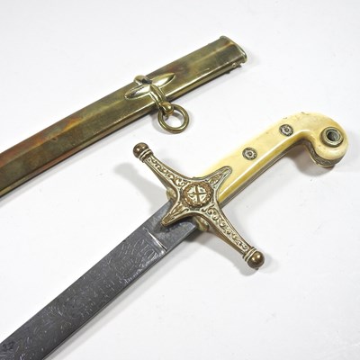 Lot 182 - A Victorian sword