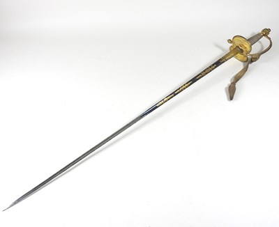 Lot 406 - A 19th century spadroon