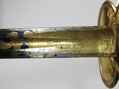 Lot 406 - A 19th century spadroon