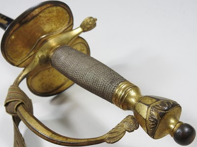 Lot 406 - A 19th century spadroon