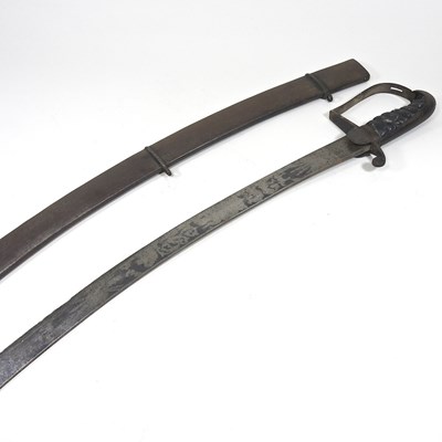 Lot 206 - A naval sword