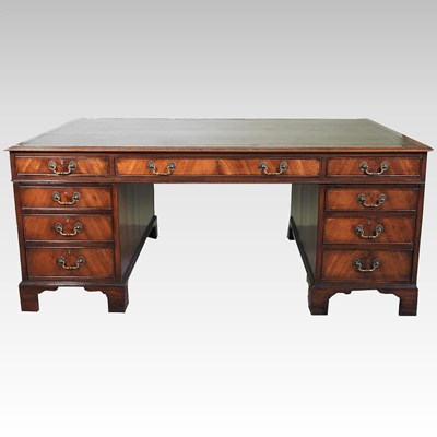 Lot 174 - A partners desk