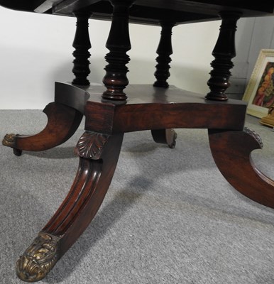 Lot 450 - A dining table