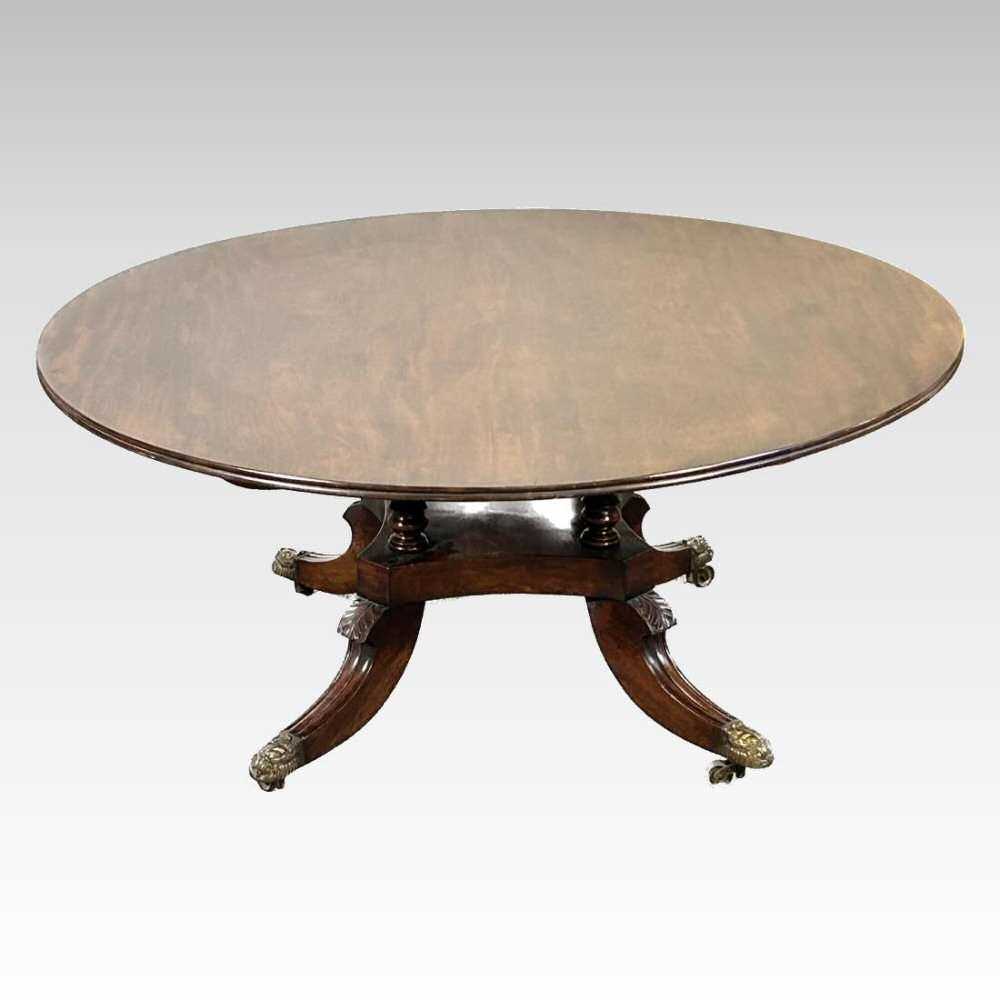 Lot 450 - A dining table