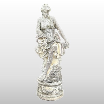 Lot 242 - A garden statue