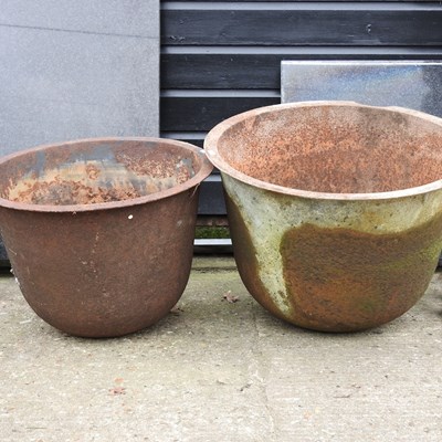 Lot 541 - Two iron feeders
