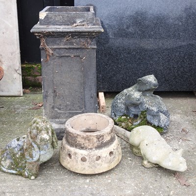 Lot 538 - Chimney and figures