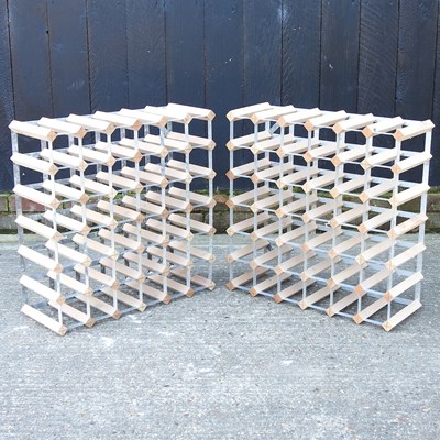 Lot 94 - Two wine racks