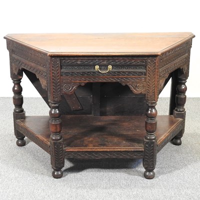 Lot 76 - A credence table