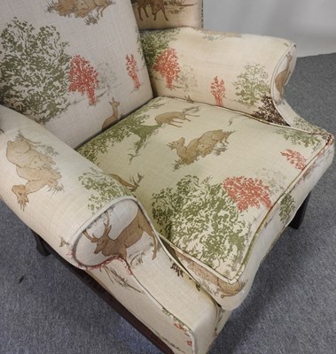 Lot 140 - An Georgian style armchair