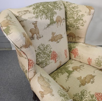 Lot 140 - An Georgian style armchair