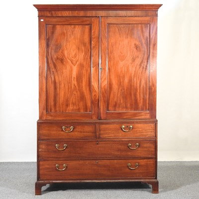 Lot 67 - A linen press