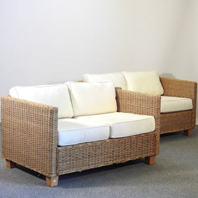 Lot 302 - A pair of sofas