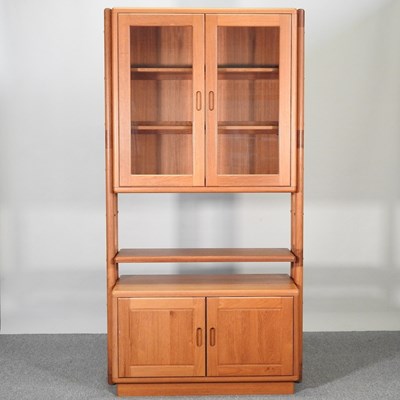 Lot 295 - A teak cabinet