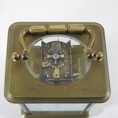 Lot 434 - A carriage clock