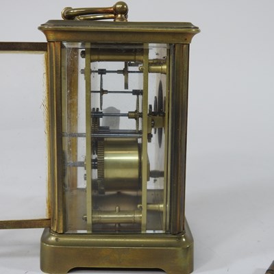 Lot 434 - A carriage clock