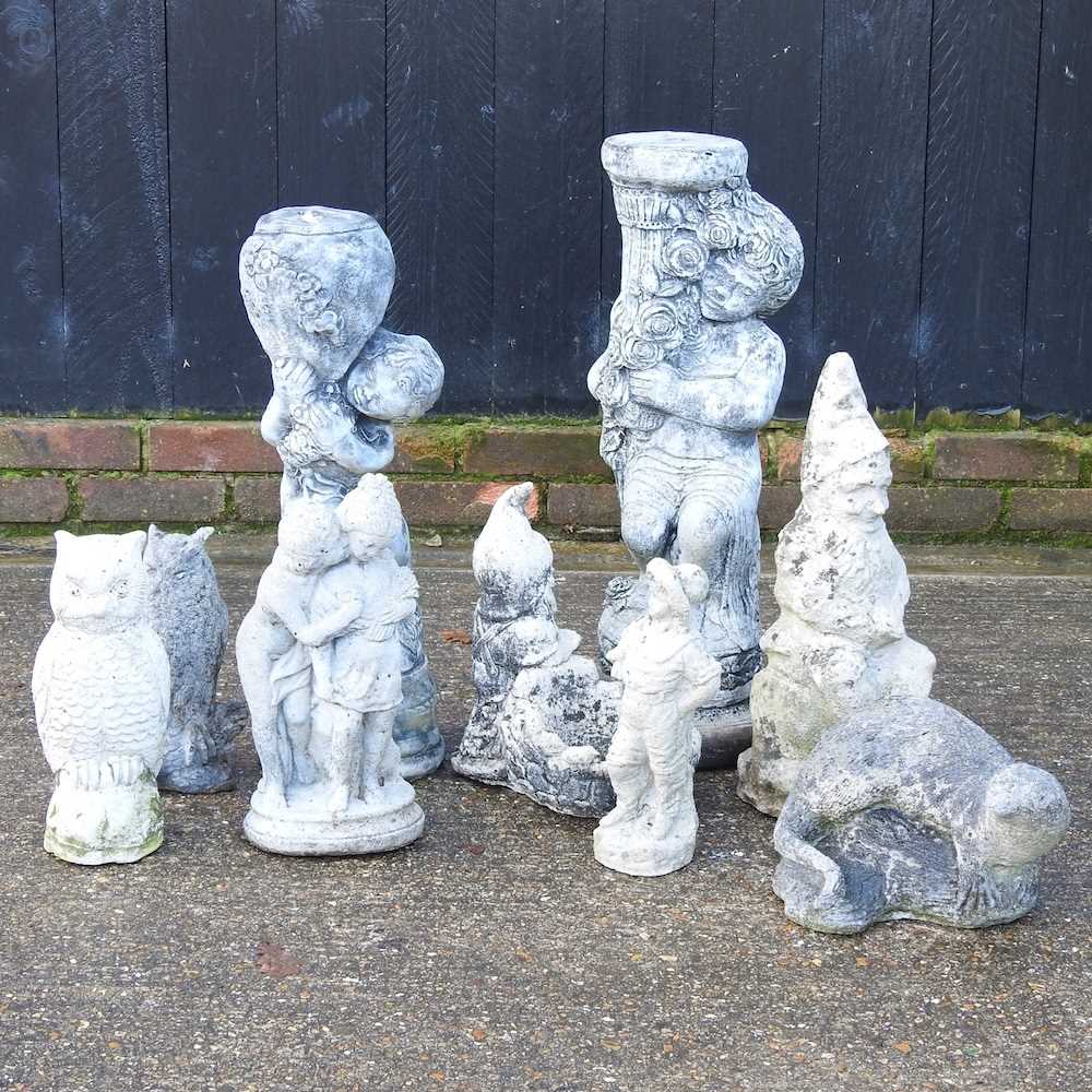 Lot 59 Garden figures
