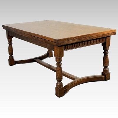 Lot 154 - A refectory table