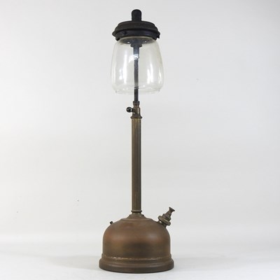 Lot 213 - An early 20th century brass Tilley lamp