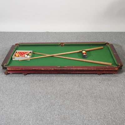 Lot 191 - A billiards table