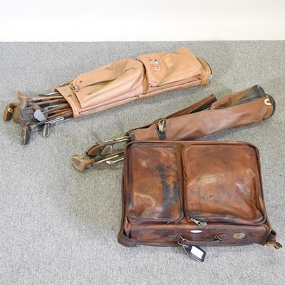 Lot 257 - A leather case