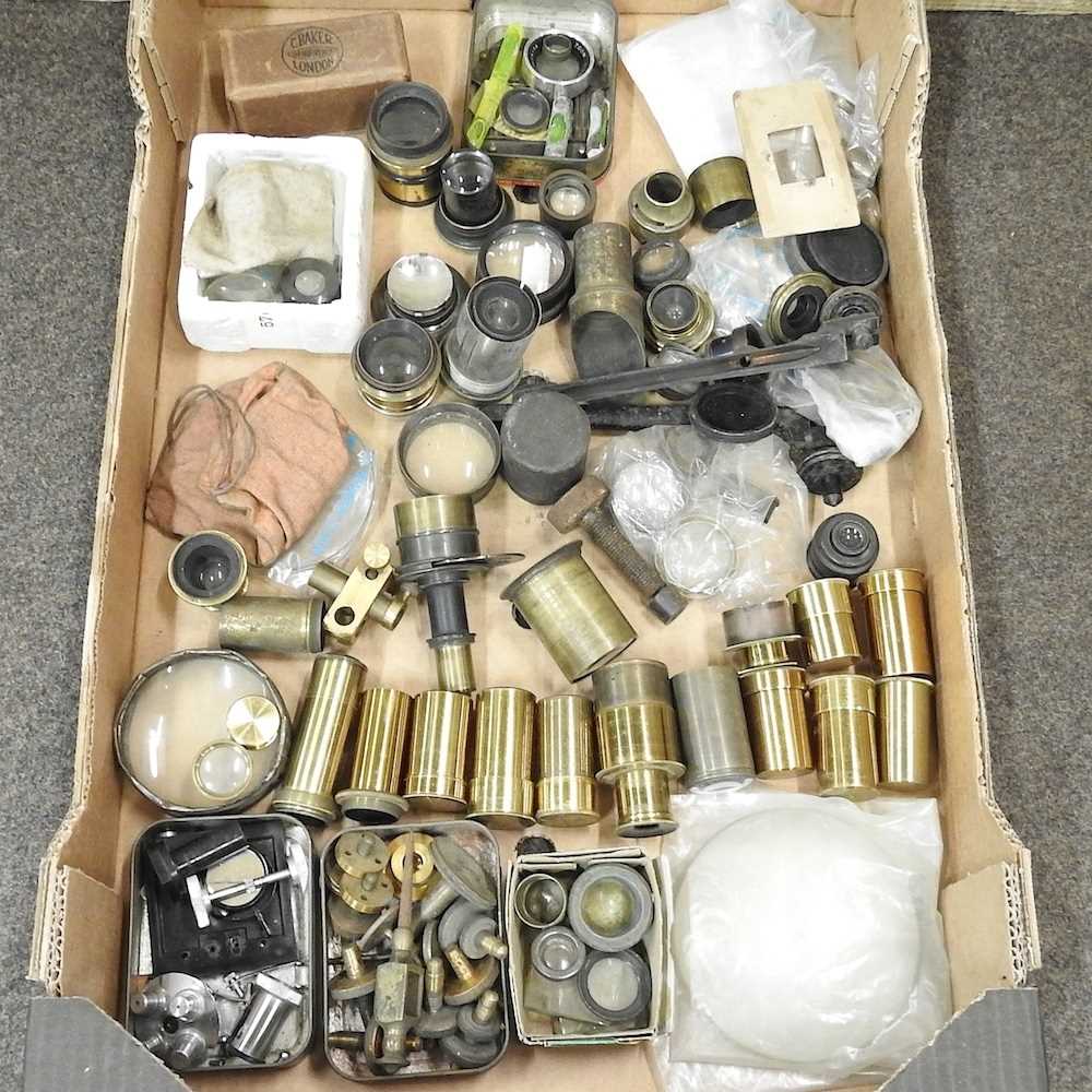 Lot 30 Microscope lenses