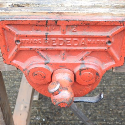 Lot 9 - A work bench
