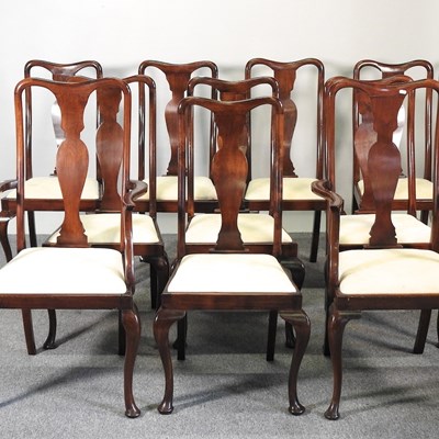 Lot 268 - Ten dining chairs