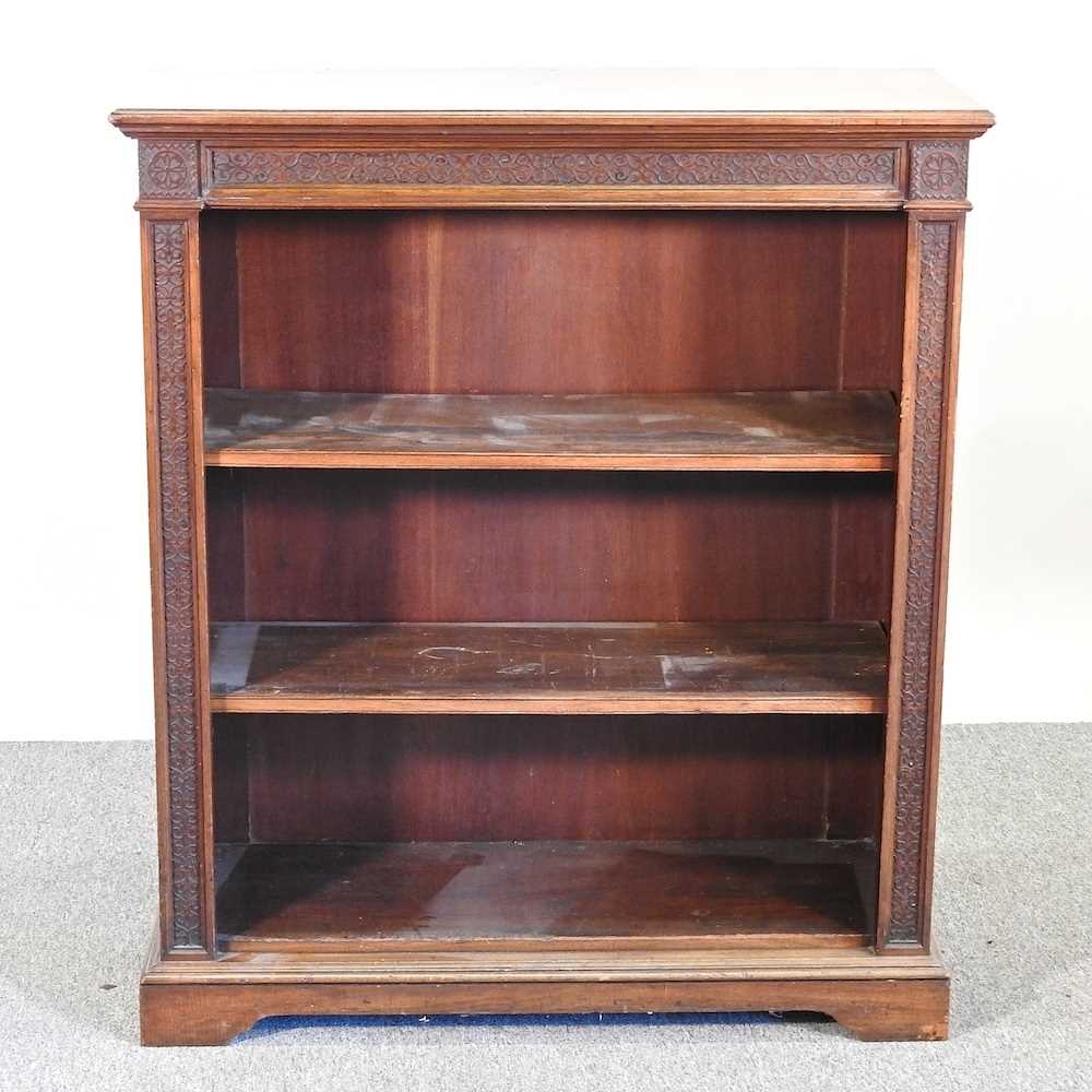 Lot 91 - An open bookcase