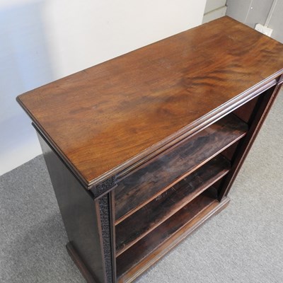 Lot 91 - An open bookcase