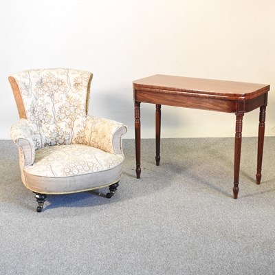 Lot 201 - Table and chair