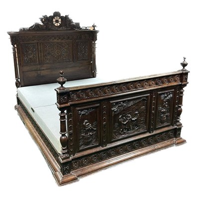 Lot 90 - 19th century bed