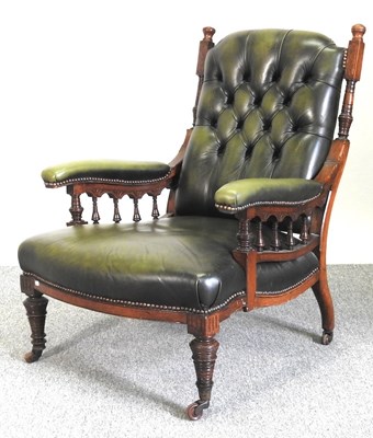 Lot 398 - A 19th century armchair