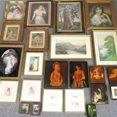 Lot 87 - Pictures and prints