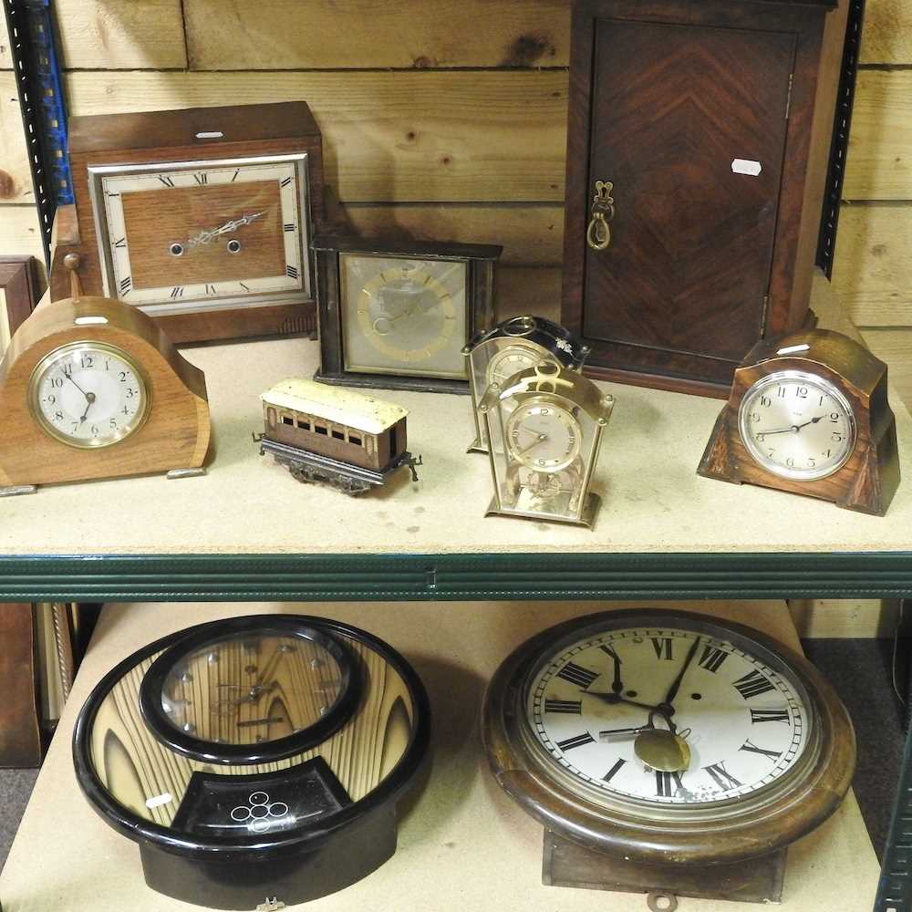 Lot 147 - Clocks and parts