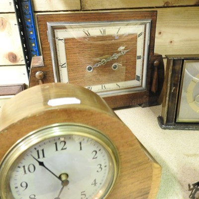 Lot 147 - Clocks and parts