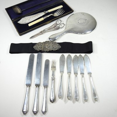 Lot 118 - Silver and cutlery