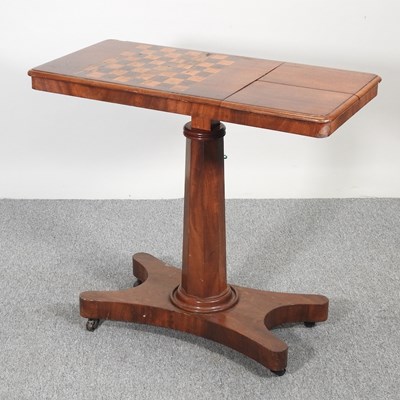 Lot 399 - A games table