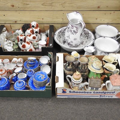 Lot 274 - Four boxes of china