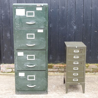 Lot 64 - Two filing cabinets