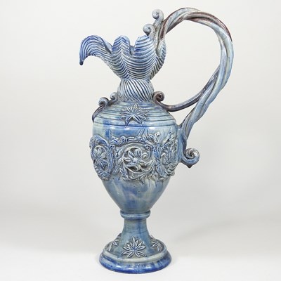 Lot 310 - A Castle Hedingham ewer