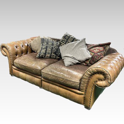 Lot 440 - A chesterfield sofa