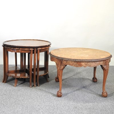 Lot 185 - Two 1930's  tables