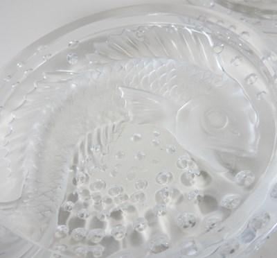 Lot 452 - A pair of Lalique dishes