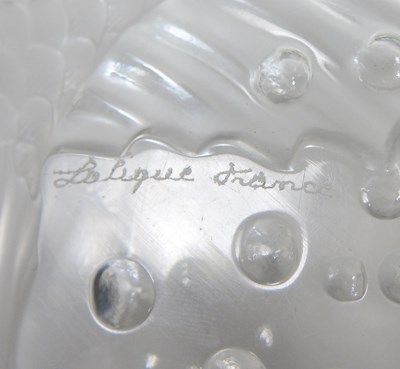 Lot 452 - A pair of Lalique dishes