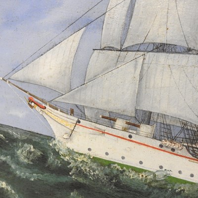 Lot 199 - English school, HMS Algerine