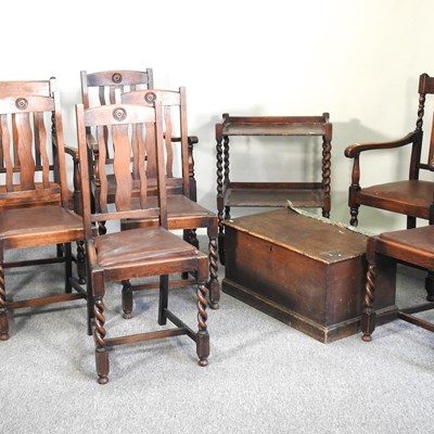 Lot 79 - A collection of furniture