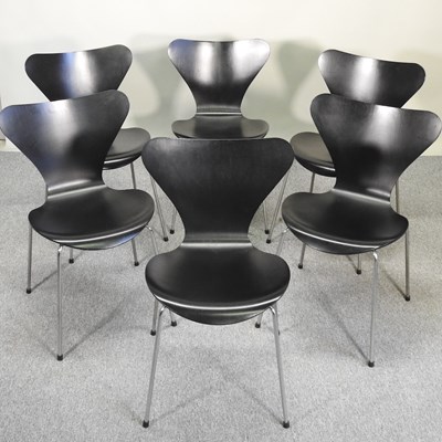 Lot 356 - Fritz Hansen dining chairs