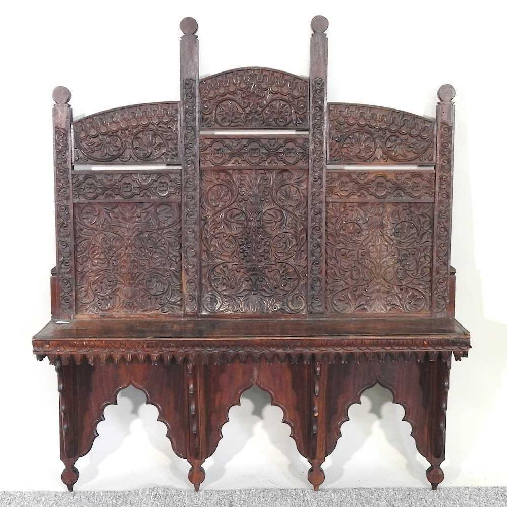 Lot 84 - An Indian shelf